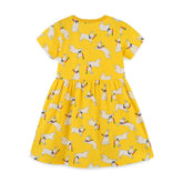 Summer Kids Girls Princess Dresses Short Sleeve-Veeddydropshipping